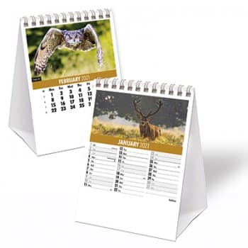 Wildlife Mini Desk Calendar