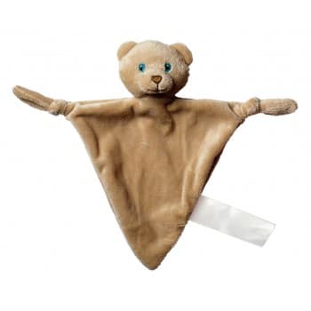 Cuddle blanket bear, triangular