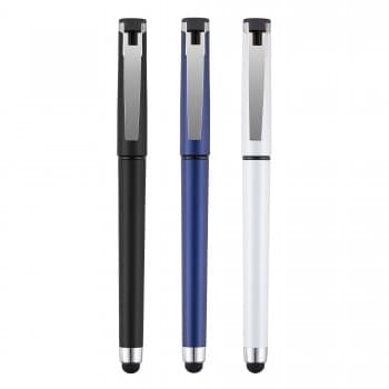 Keyes Rollerball Pen With Stylus