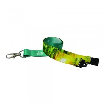 10mm Recycled PET Dye Sub Lanyard