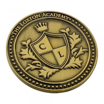 Stamped Iron Commemorative Coin 40mm