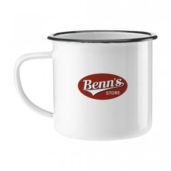 Retro Enamel Mug