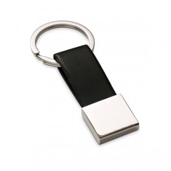 Leather Metal Keyring