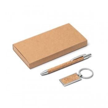 Ballpoint And Keyring Set