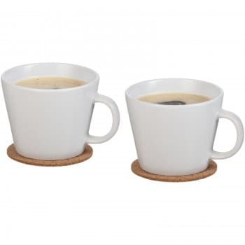 Hartley 2 piece mug set with coaster