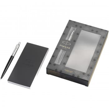 Jotter bond street gift set with pen and notepad