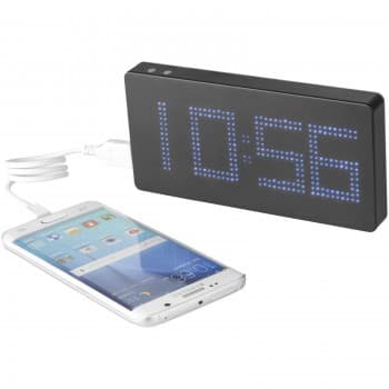 Clok 8000 mAh LED time display power bank