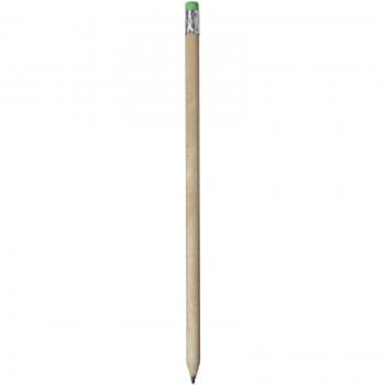 Cay wooden pencil with eraser