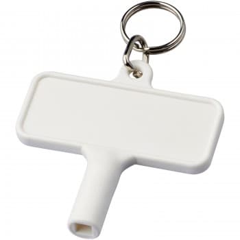 Largo plastic radiator key with keychain