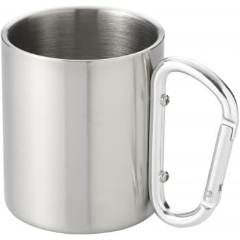 Alps 200 ml vacuum insulated mug with carabiner