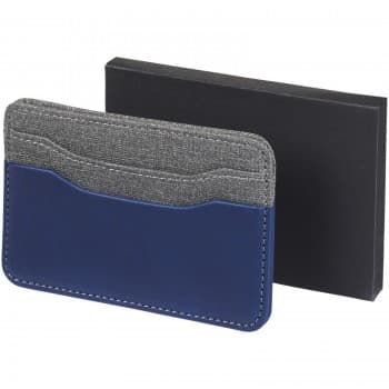 Heathered card holder