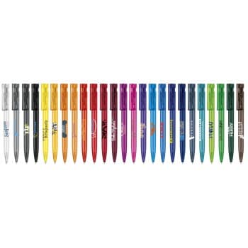 senator Liberty Clear plastic ball pen