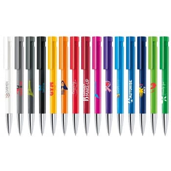 senator Liberty Polished plastic ball pen with metallised tip