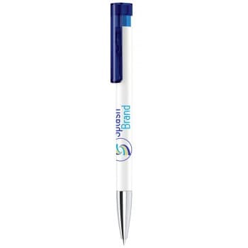 senator Liberty Mix & Match plastic ball pen (polished/clear MTT)