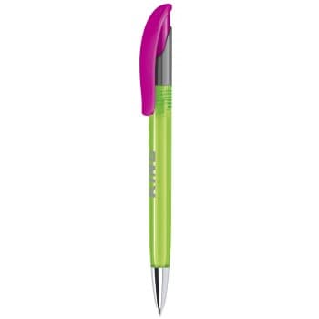 senator Challenger Mix & Match plastic ball pen (polished/clear MT)