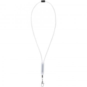 Landa lanyard with adjustable strip