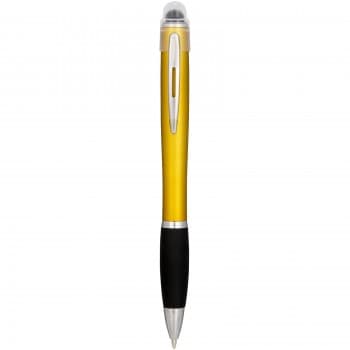 Nash light up pen coloured barrel and black grip