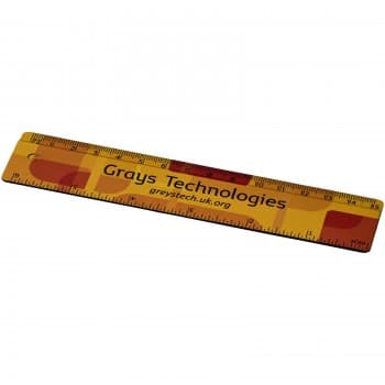 Terran 15 cm ruler from 100% recycled plastic