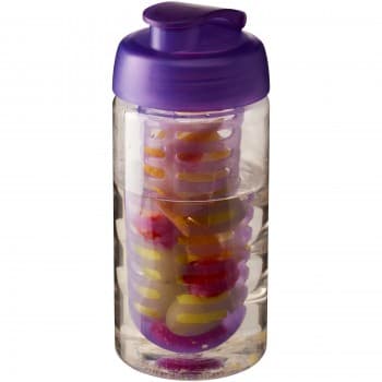 H2O Bop® 500 ml flip lid sport bottle & infuser