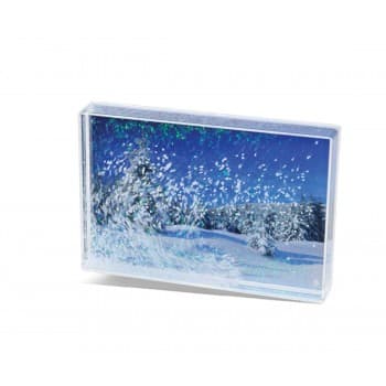 Snow Acrylic Photo Block