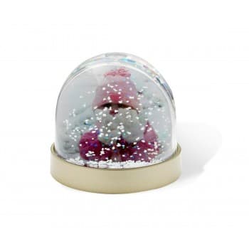 Snow Dome In Card Box