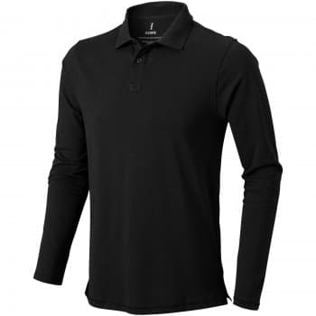 Oakville long sleeve men's polo