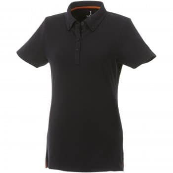 Atkinson short sleeve button-down women's polo