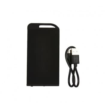 Tyre Soft Touch Executive Power Bank with Mirror Chrome Plating