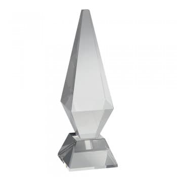 Large Optical Crystal Chunky Diamond Award