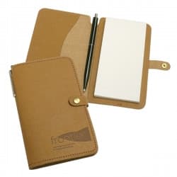 Eco Natural Leather Jotter Pad