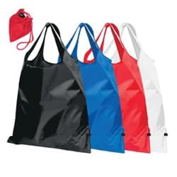 Zipped Pocket Folding Shopper