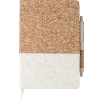 Cork & Linen A5 Notebook