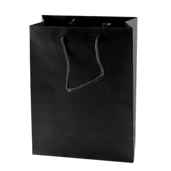 Matt paper bag 160 x 190 x 80 mm