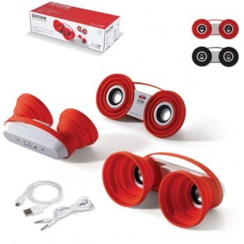 Silicone stereo speaker 3W