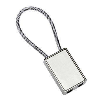 Metal Cable Keyring