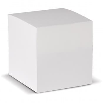 Cube pad white, 90x90x90mm