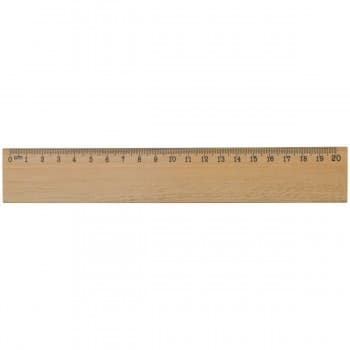 Ruler wood 20cm