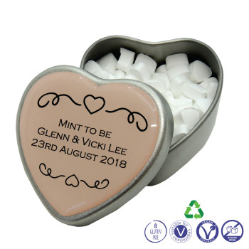 Heart Mints Tin