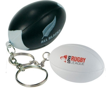 Stress Rugby Ball Keyring