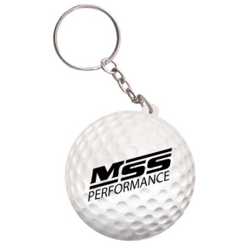 Stress Golf Ball Keyring