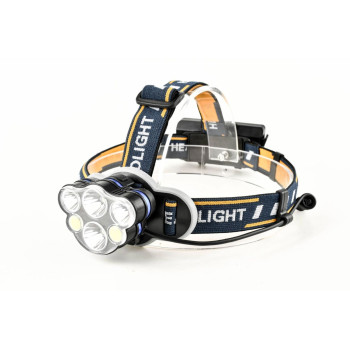 Strobe Adjustable Head Torch