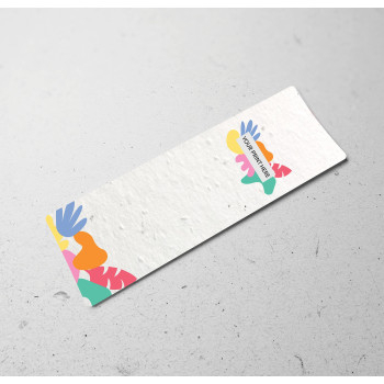 Seed Paper Bookmark - Single Sided Print