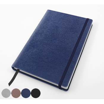 A5 Casebound Notebook With Elastic Strap