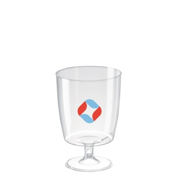 Disposable Plastic Wine Glass 220ml