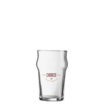 Nonic Beer Glass Half Pint