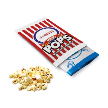 Flow Wrap Micropops Sweet Popcorn