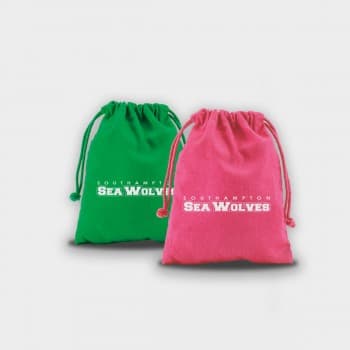 Green & Good Coloured Medium Drawstring Pouch - Cotton 4oz