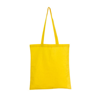 Yellow Coloured Cotton Shopper