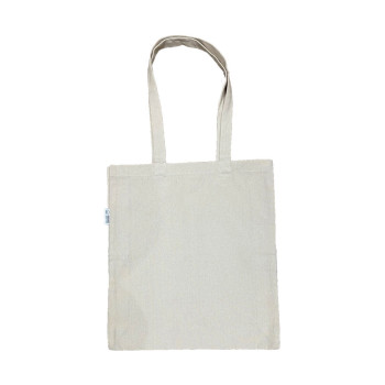 8oz Natural Organic Cotton Shopper With Gusset