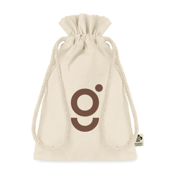 Small Organic Cotton Gift Bag